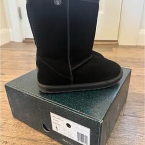 Emu Black Kids Pull-On Boots